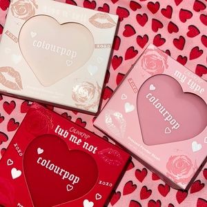 NEW! Colourpop Heart Shaped Blushes